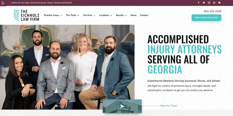 The Eichholz Law Firm Launches New Website | The Eichholz Law Firm