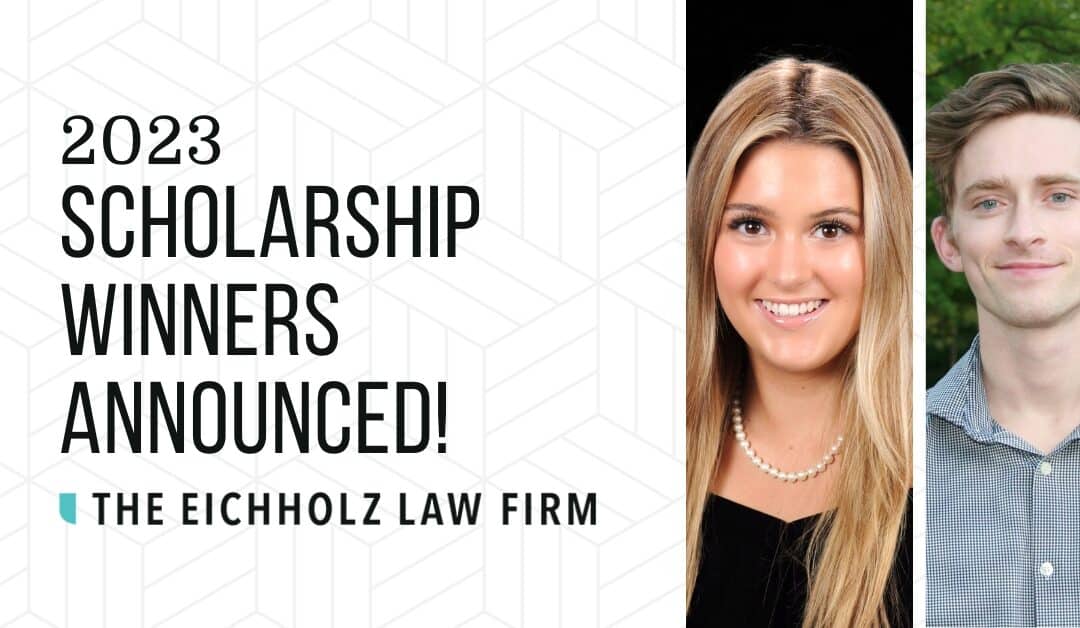 The Eichholz Law Firm Announces 2023 Scholarship Recipients
