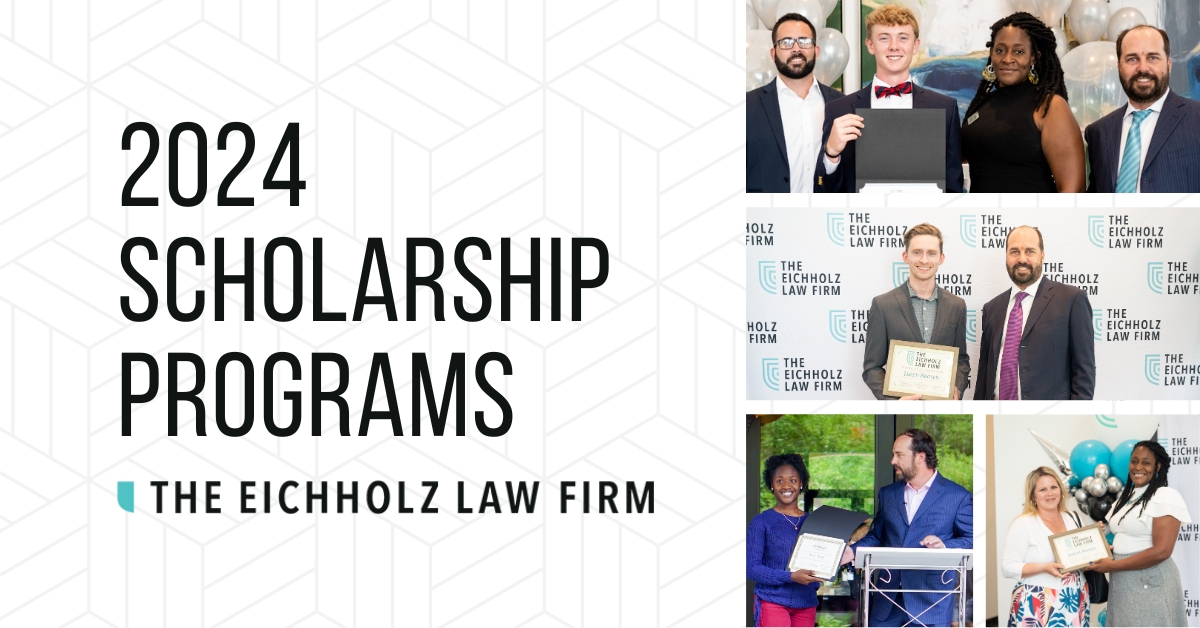The Eichholz Law Firm Now Accepting Applications for 2024 Scholarships | The Eichholz Law Firm